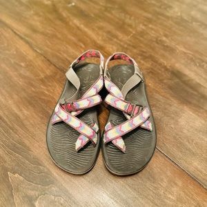 Chaco Women’s Z/Volv Sandals – Multicolor Chevron Straps